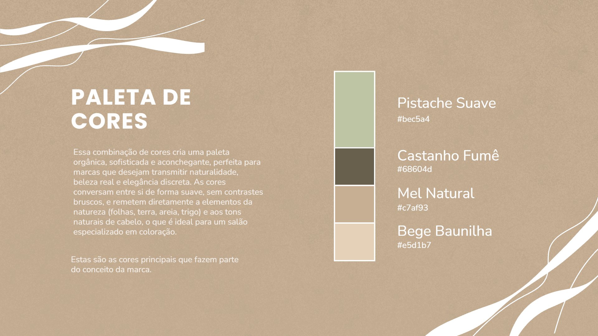 Amanda Collaça Concept — Paleta de cores