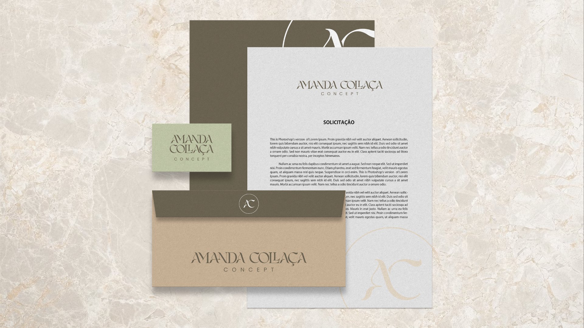 Amanda Collaça Concept — Papelaria